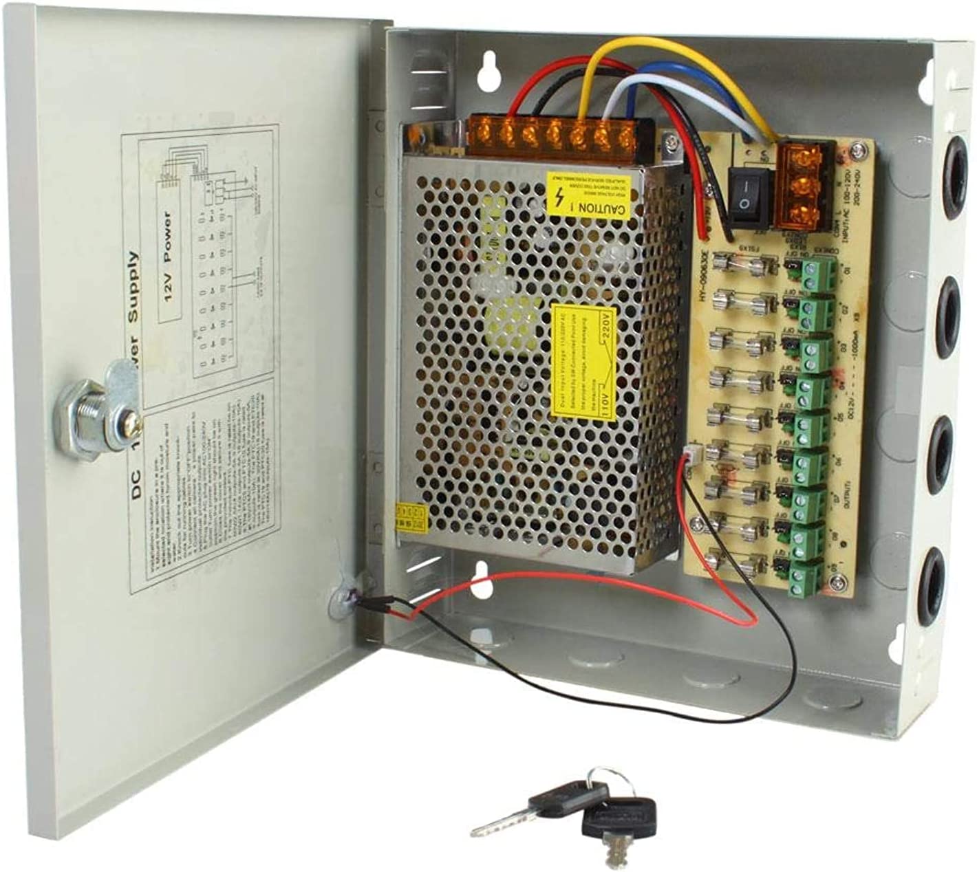 Power Supply Camera 10A Box/9CH